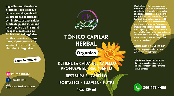 Tónico Capilar 4 oz - Imagen 2